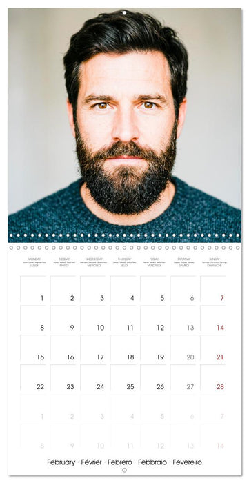 THE ART OF THE BEARD (CALVENDO Monthly Calendar 2027)