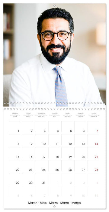 THE ART OF THE BEARD (CALVENDO Monthly Calendar 2027)