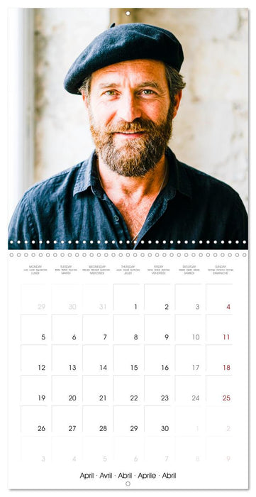 THE ART OF THE BEARD (CALVENDO Monthly Calendar 2027)