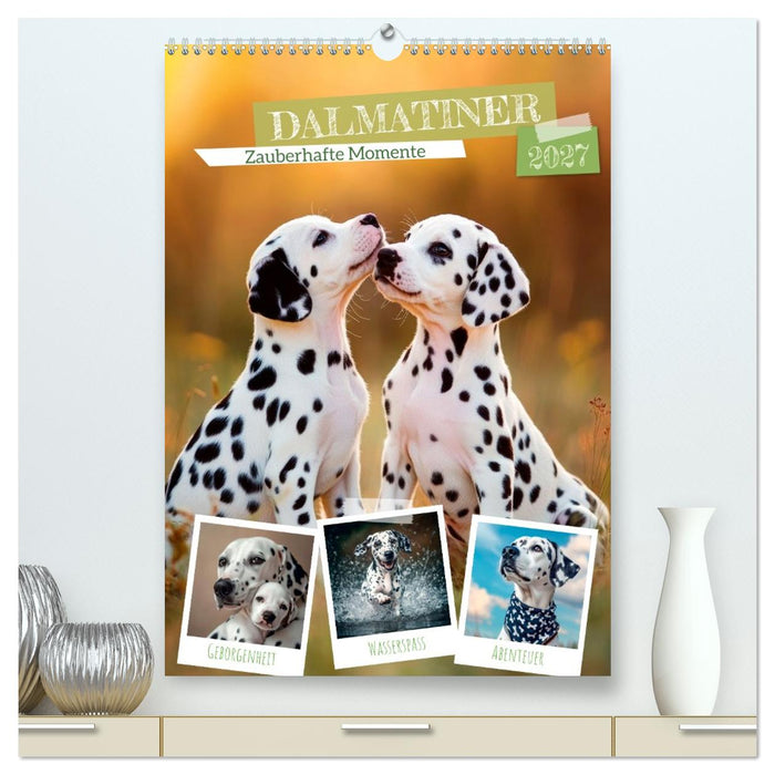 Dalmatiner - Zauberhafte Momente (CALVENDO Premium Wandkalender 2027)