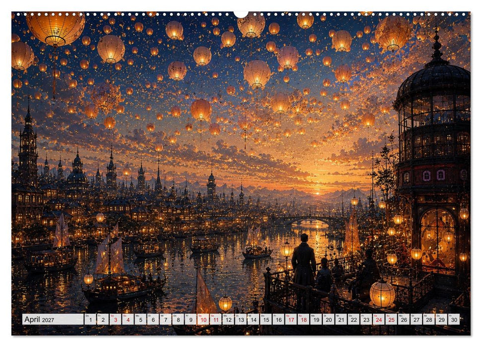 Traumwelten zwischen Zeit und Fantasie (CALVENDO Wandkalender 2027)