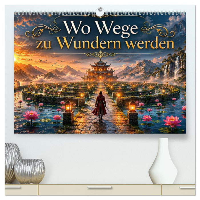 Wo Wege zu Wundern werden (CALVENDO Premium Wandkalender 2027)