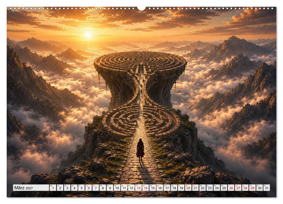 Wo Wege zu Wundern werden (CALVENDO Premium Wandkalender 2027)