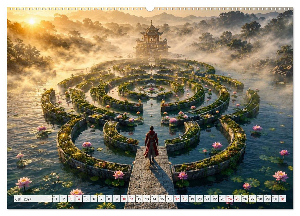 Wo Wege zu Wundern werden (CALVENDO Premium Wandkalender 2027)