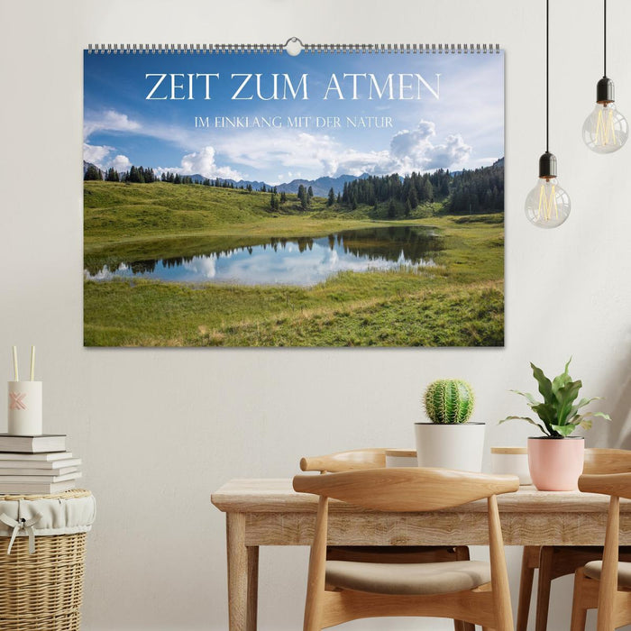 Zeit zum Atmen - im Einklang mit der Natur (CALVENDO Wandkalender 2027)