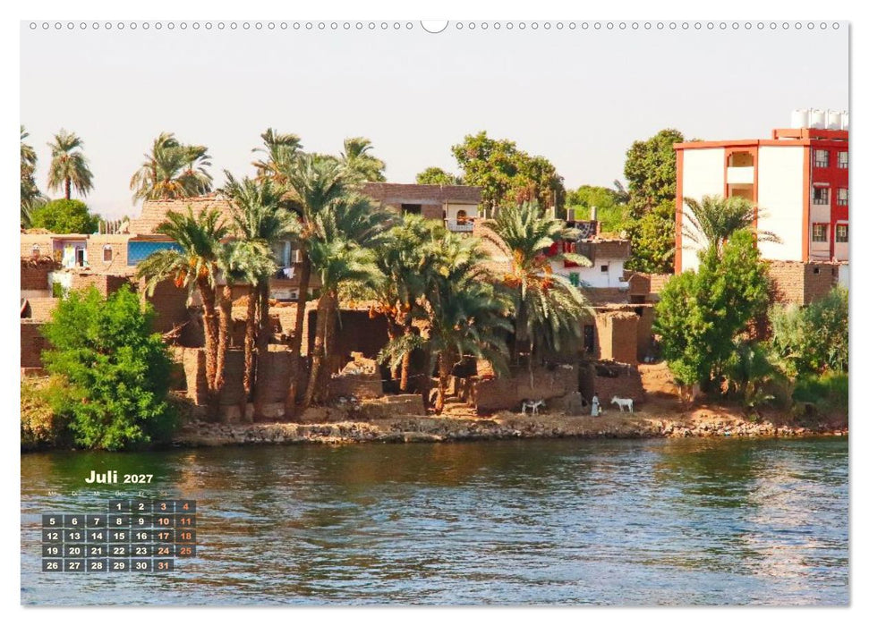 Ägypten - Landschaften entlang des Nils (CALVENDO Premium Wandkalender 2027)