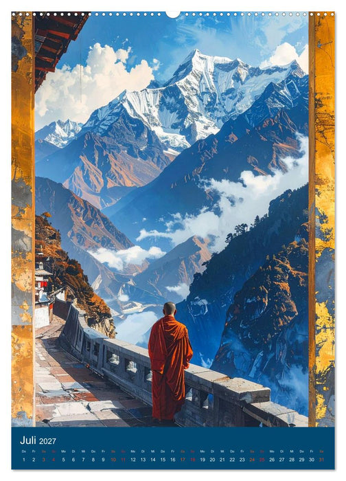 Der Pfad der inneren Berge (CALVENDO Premium Wandkalender 2027)
