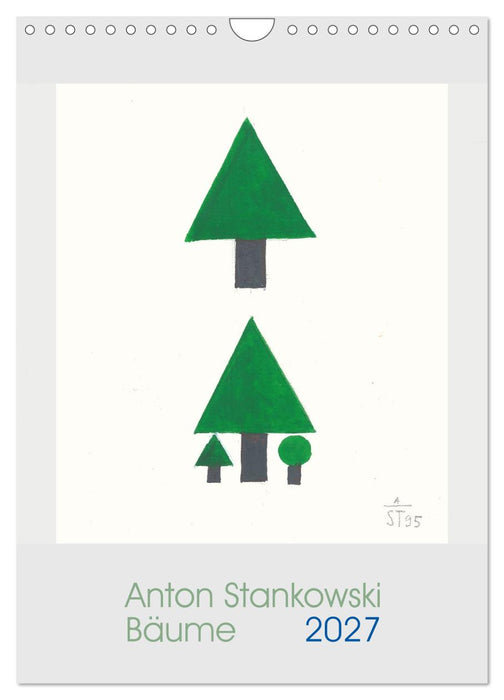 Anton Stankowski. Bäume (CALVENDO Wandkalender 2027)