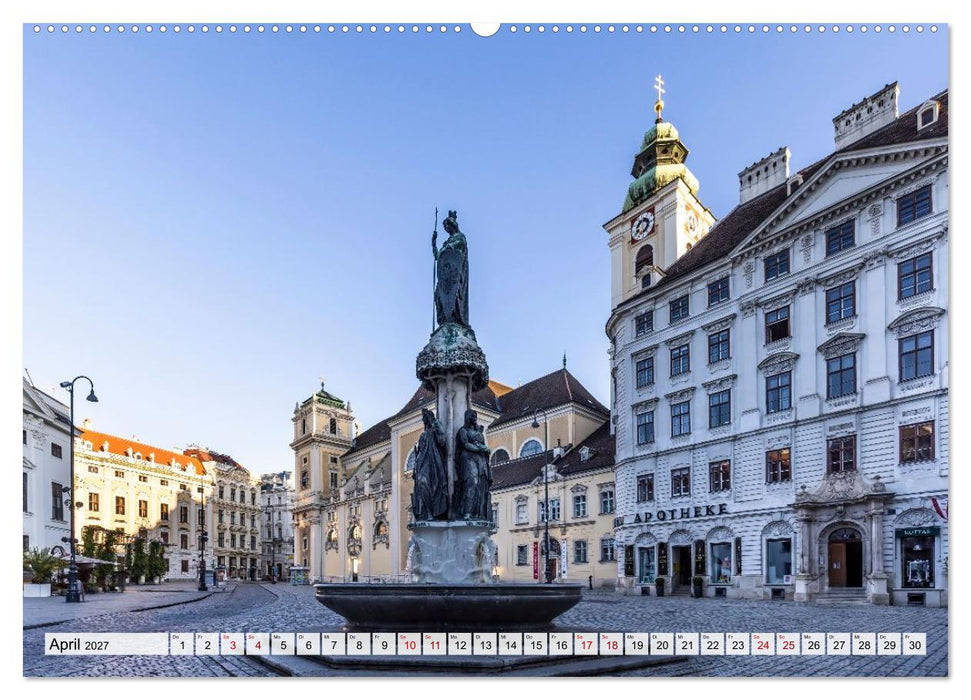Wien - Blickwinkel einer Metropole (CALVENDO Premium Wandkalender 2027)