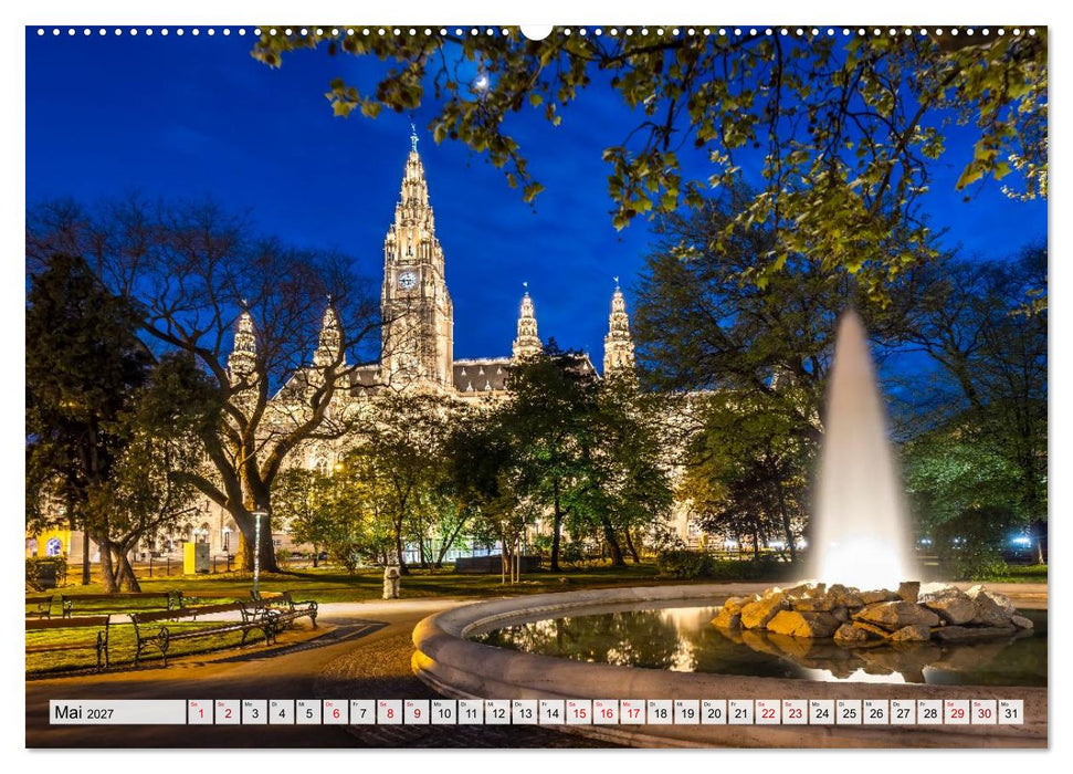 Wien - Blickwinkel einer Metropole (CALVENDO Premium Wandkalender 2027)