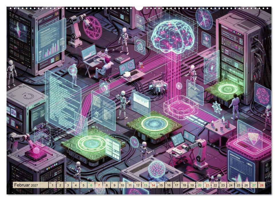 KI - Hysterie (CALVENDO Premium Wandkalender 2027)