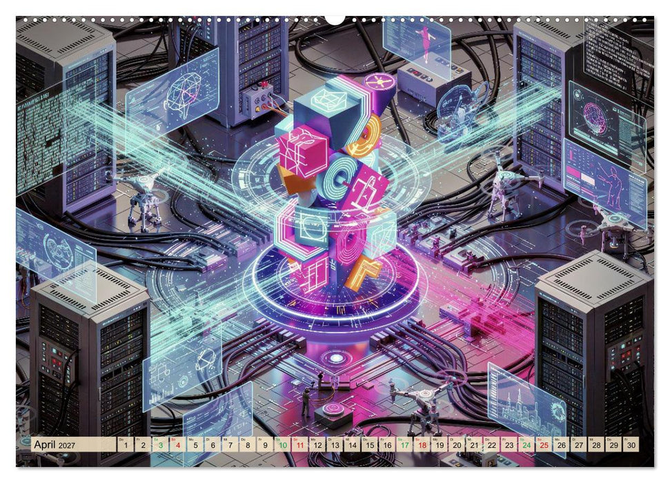 KI - Hysterie (CALVENDO Premium Wandkalender 2027)