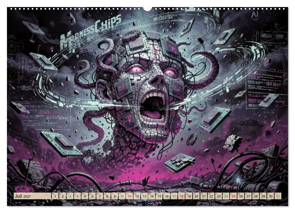 KI - Hysterie (CALVENDO Premium Wandkalender 2027)