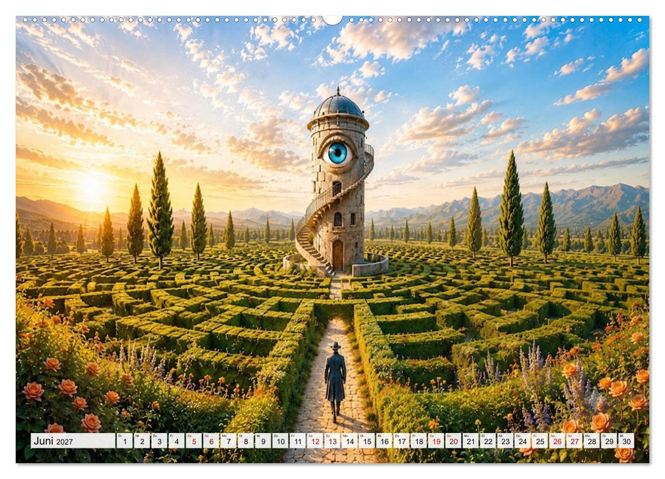 Zwischen Ausgang und Unendlichkeit (CALVENDO Premium Wandkalender 2027)