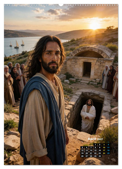 Die Wunder Jesu - 12 biblische Szenen aus den Evangelien (CALVENDO Wandkalender 2027)