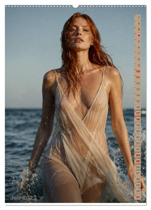 Frauen zwischen Meer und Licht (CALVENDO Premium Wandkalender 2027)