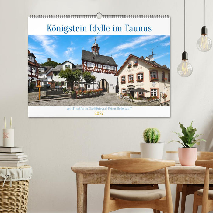 Königstein Idylle im Taunus (CALVENDO Wandkalender 2027)