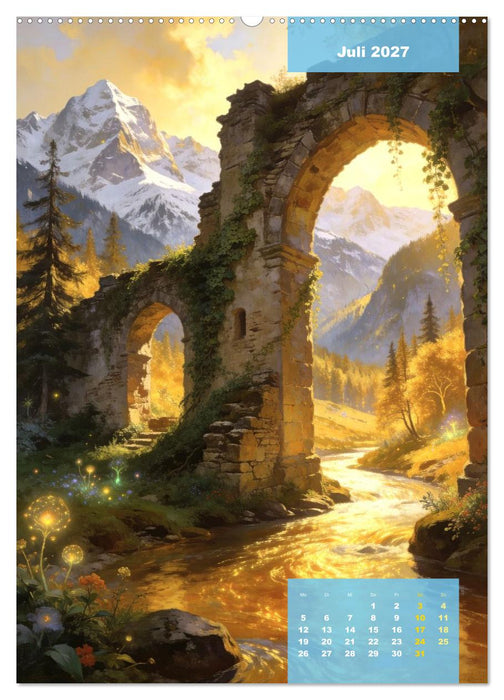 Mystisches Bayern - Alte Legenden (CALVENDO Premium Wandkalender 2027)