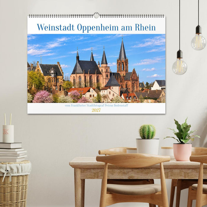 Weinstadt Oppenheim am Rhein (CALVENDO Wandkalender 2027)