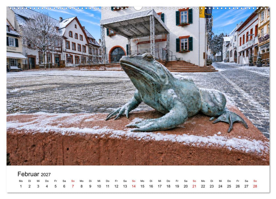 Weinstadt Oppenheim am Rhein (CALVENDO Wandkalender 2027)