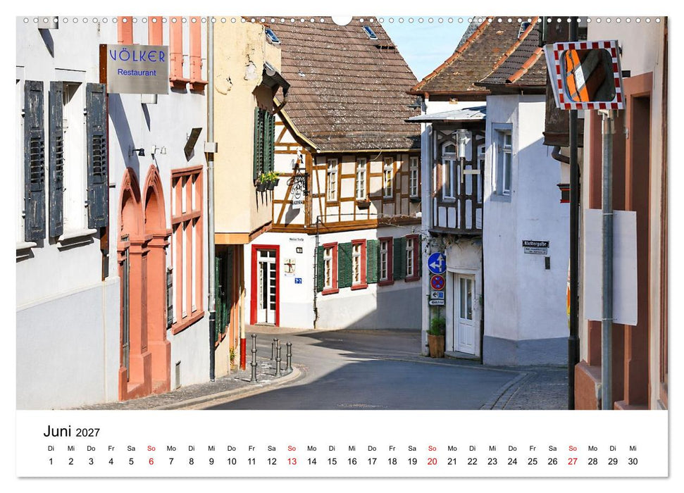Weinstadt Oppenheim am Rhein (CALVENDO Wandkalender 2027)