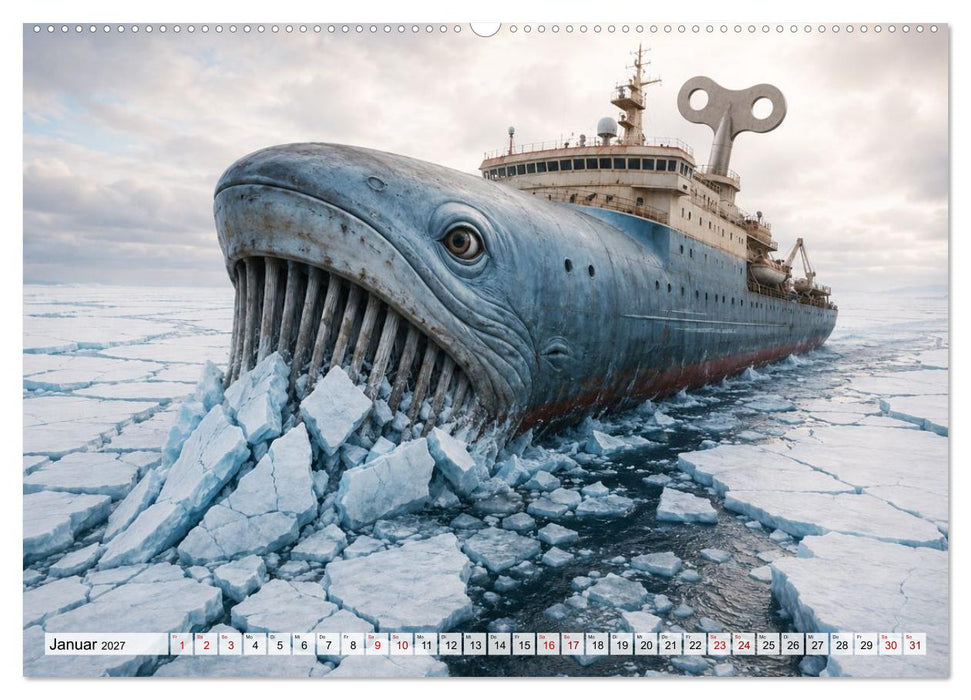 Aufgezogen und abgelegt (CALVENDO Wandkalender 2027)