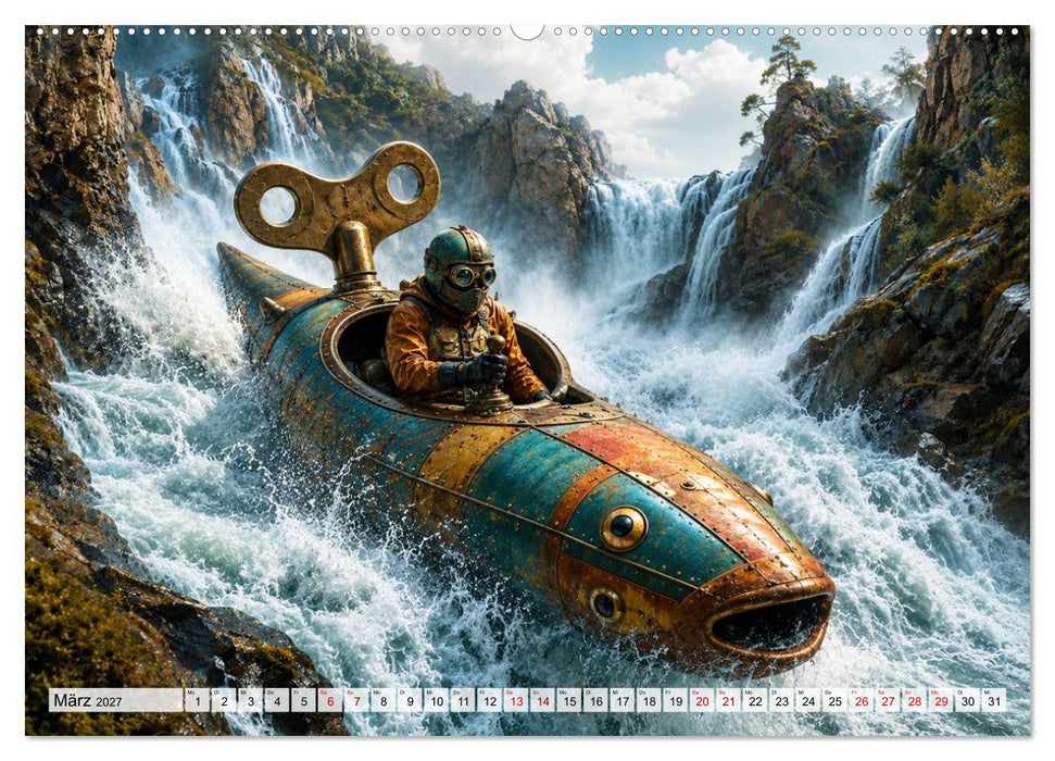 Aufgezogen und abgelegt (CALVENDO Wandkalender 2027)
