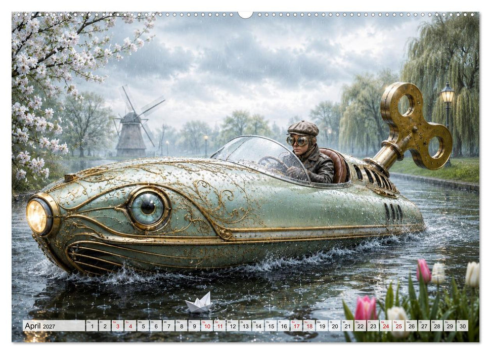 Aufgezogen und abgelegt (CALVENDO Wandkalender 2027)