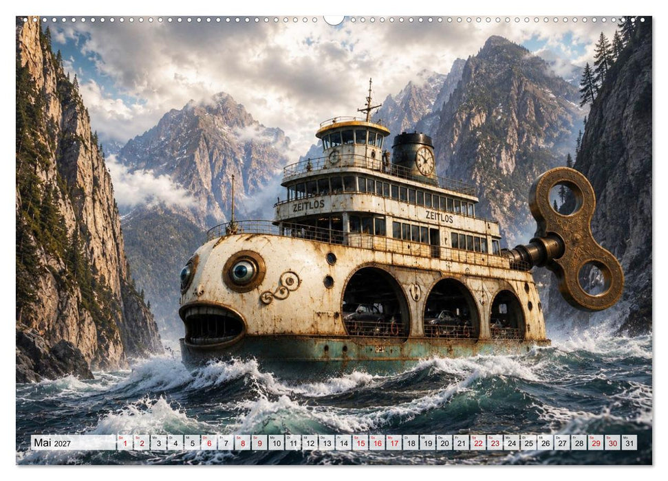 Aufgezogen und abgelegt (CALVENDO Wandkalender 2027)