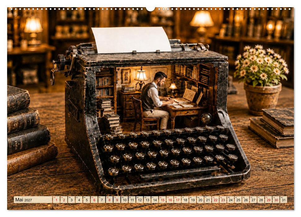 Nostalgie voller Leben (CALVENDO Premium Wandkalender 2027)