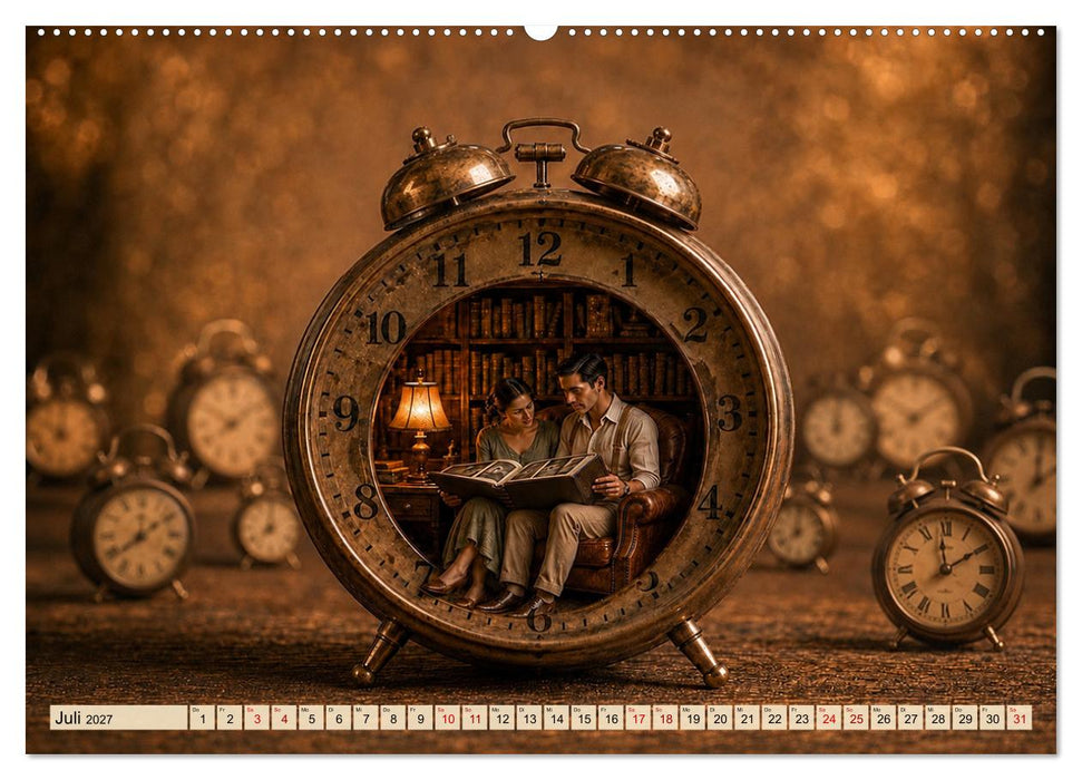 Nostalgie voller Leben (CALVENDO Premium Wandkalender 2027)