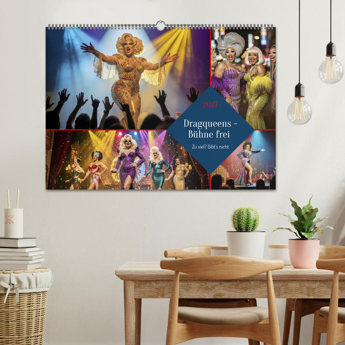 Dragqueens - Bühne frei (CALVENDO Wandkalender 2027)
