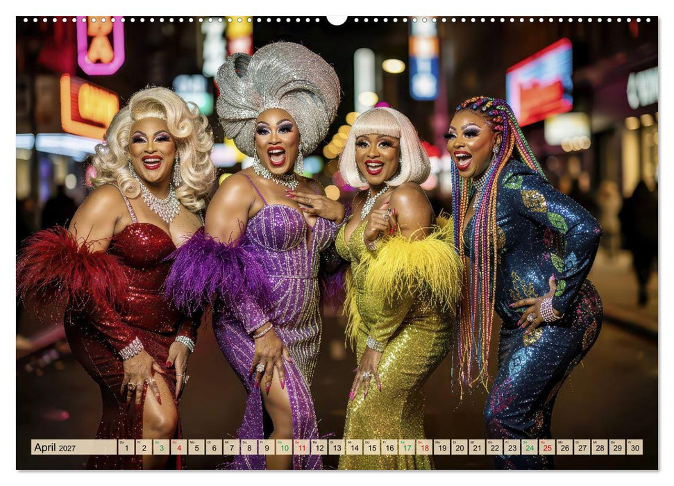Dragqueens - Bühne frei (CALVENDO Wandkalender 2027)