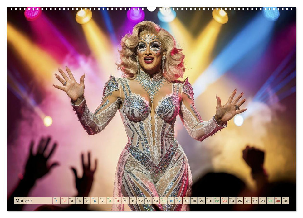 Dragqueens - Bühne frei (CALVENDO Wandkalender 2027)