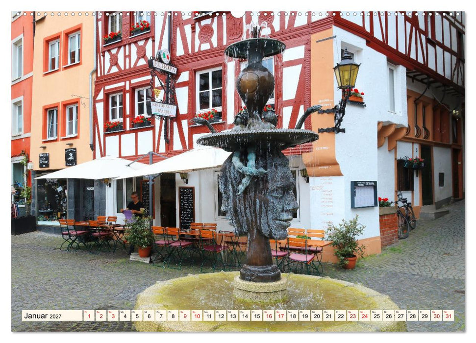 Bernkastel-Kues - Ein Spaziergang (CALVENDO Wandkalender 2027)