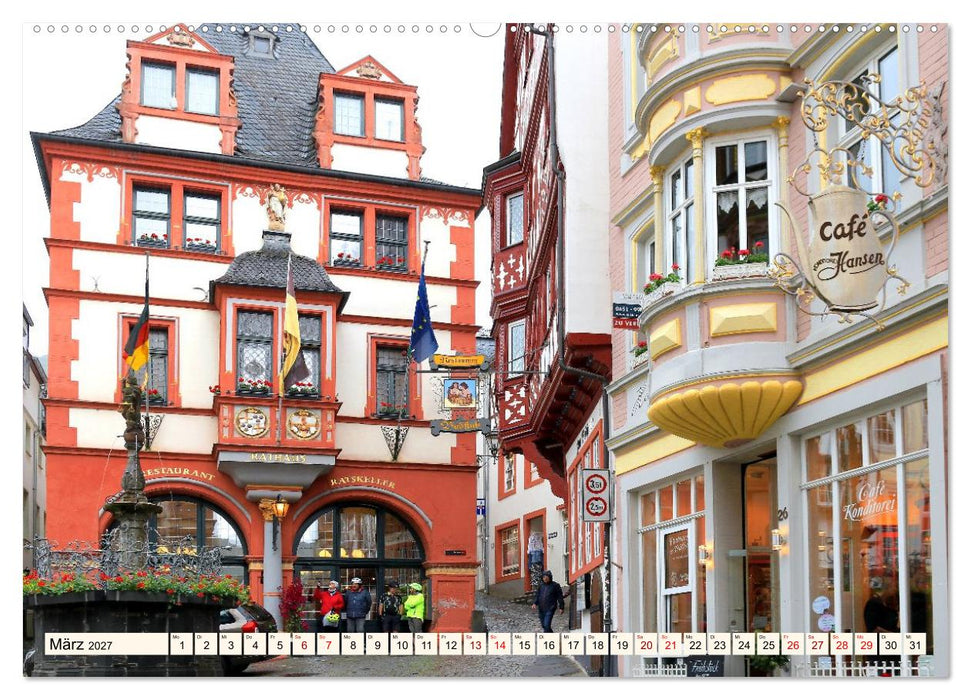 Bernkastel-Kues - Ein Spaziergang (CALVENDO Wandkalender 2027)