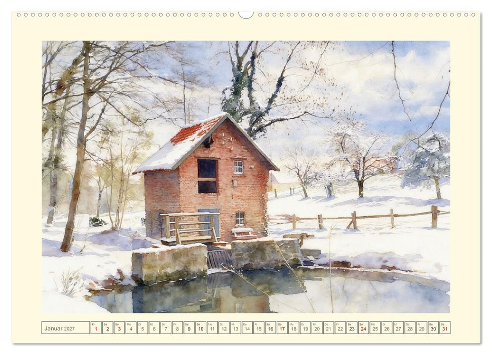Kurstadt mit Charme - Bad Oeynhausen (CALVENDO Wandkalender 2027)