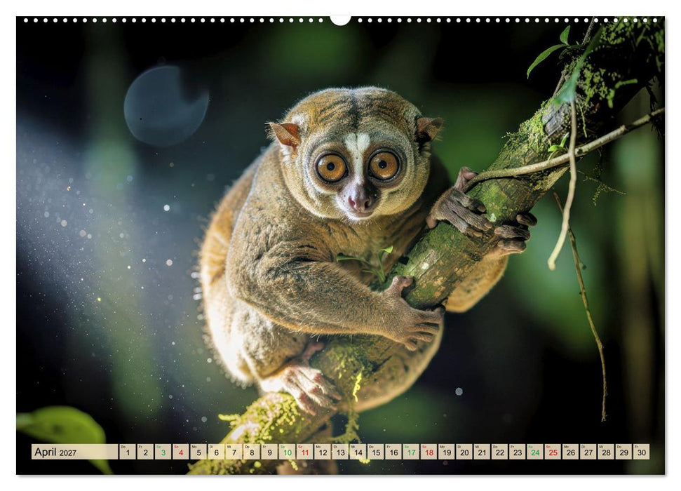 Die langsamsten Tiere der Welt (CALVENDO Premium Wandkalender 2027)