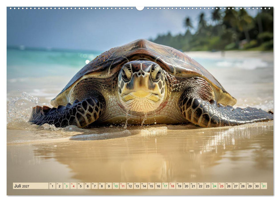 Die langsamsten Tiere der Welt (CALVENDO Premium Wandkalender 2027)