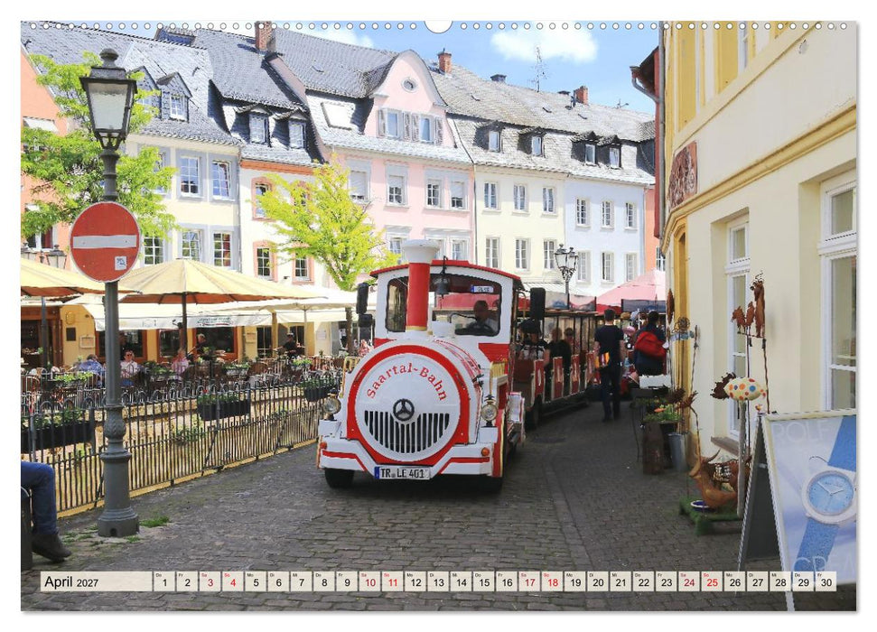 Malerisches Saarburg (CALVENDO Wandkalender 2027)