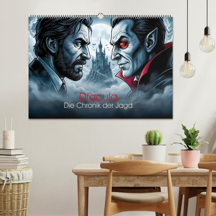 Dracula - Die Chronik der Jagd (CALVENDO Wandkalender 2027)