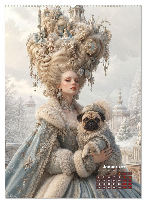 Rococo Träume (CALVENDO Premium Wandkalender 2027)