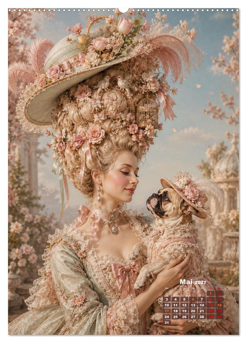 Rococo Träume (CALVENDO Premium Wandkalender 2027)