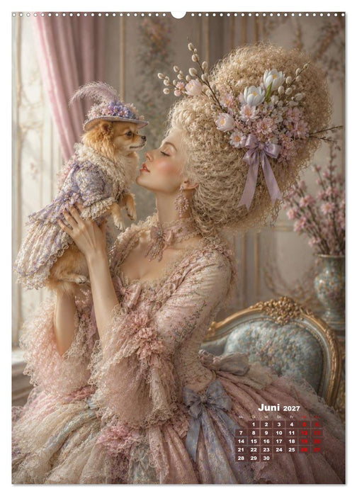 Rococo Träume (CALVENDO Premium Wandkalender 2027)
