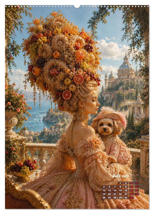 Rococo Träume (CALVENDO Premium Wandkalender 2027)