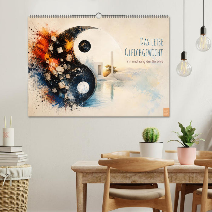 Das leise Gleichgewicht - Yin und Yang der Gefühle (CALVENDO Wandkalender 2027)