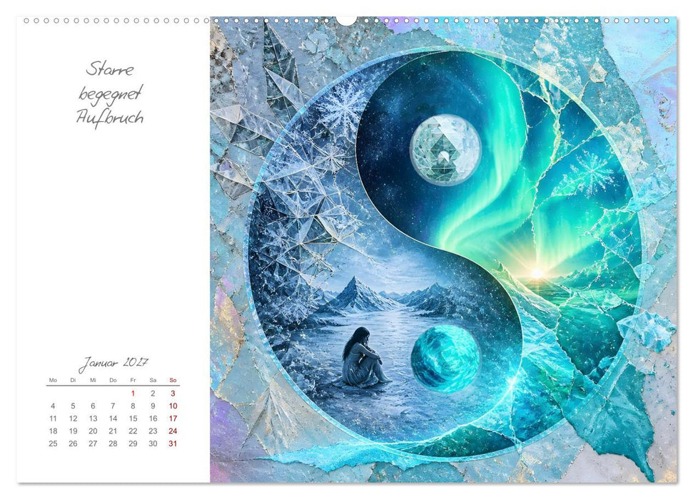 Das leise Gleichgewicht - Yin und Yang der Gefühle (CALVENDO Wandkalender 2027)