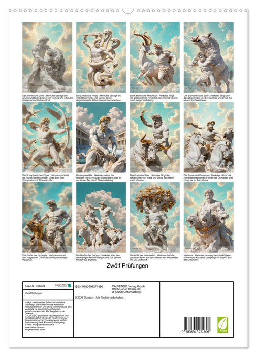 Zwölf Prüfungen (CALVENDO Premium Wandkalender 2027)
