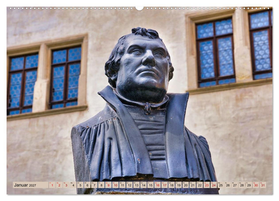 Hier war Martin Luther (CALVENDO Premium Wandkalender 2027)