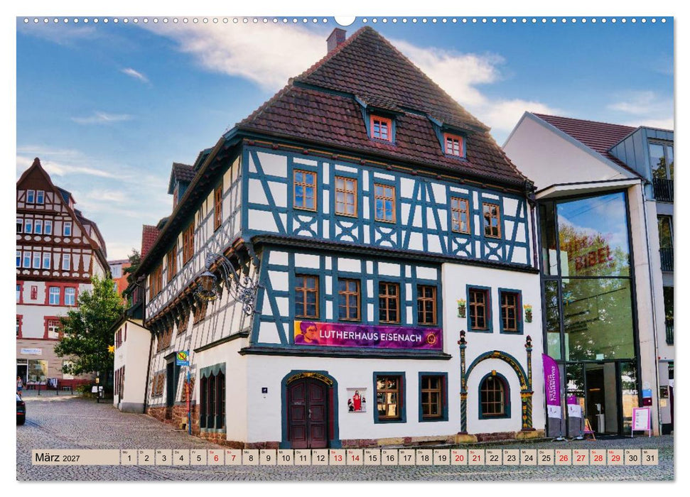 Hier war Martin Luther (CALVENDO Premium Wandkalender 2027)